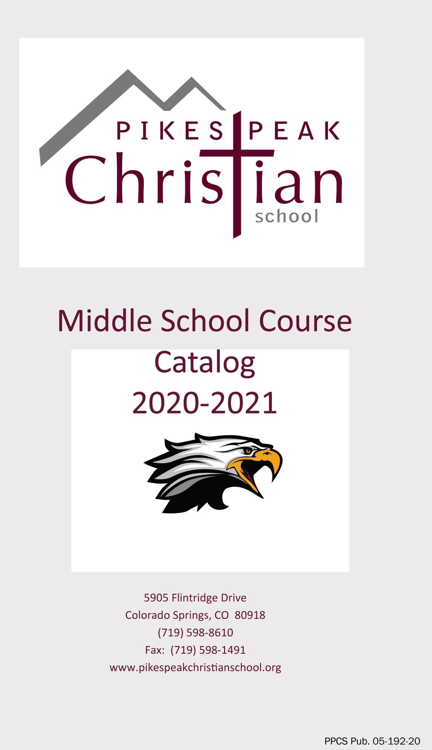 Middle School Pikes Peak Christian School